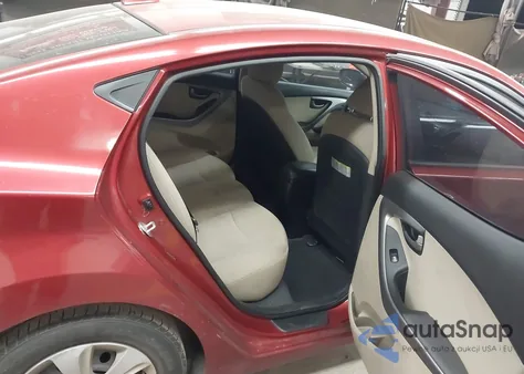 2016 Hyundai Elantra Se из США, поврежденный, VIN 5NPDH4AE0GH726059